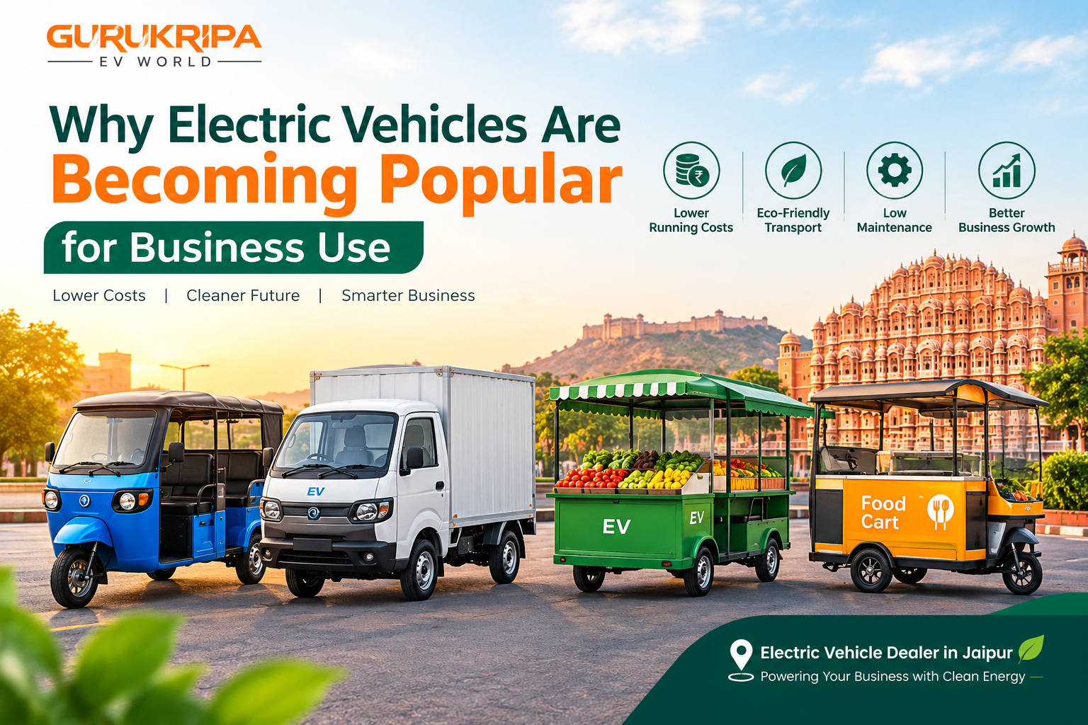 Why Electric Vehicles Are Becoming Popular for Business Use