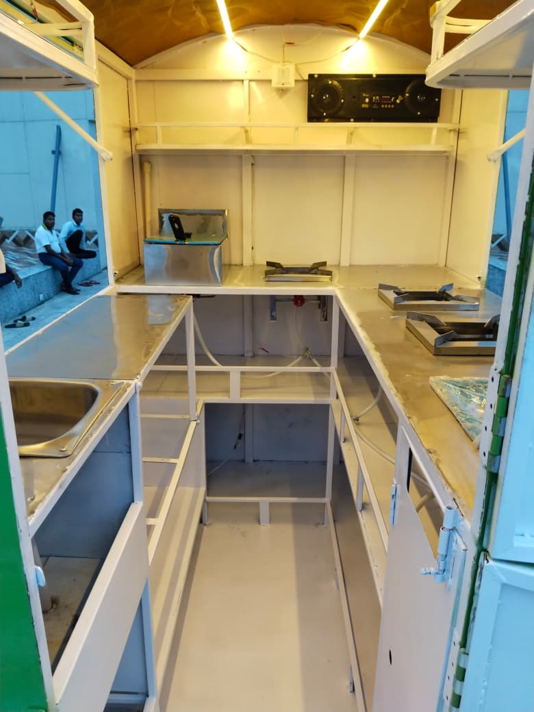 Custom EV grocery cart